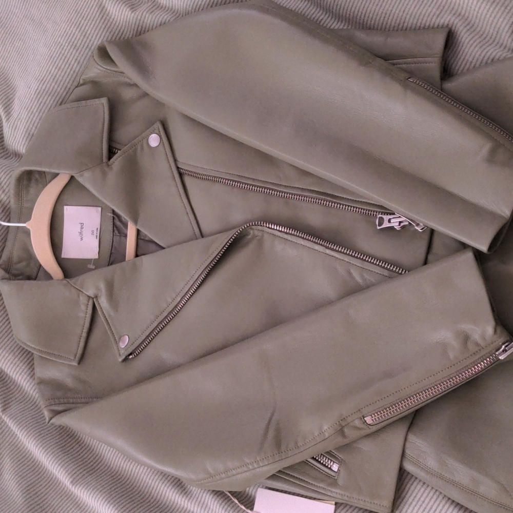 Wilfred Diaz Leather Jacket